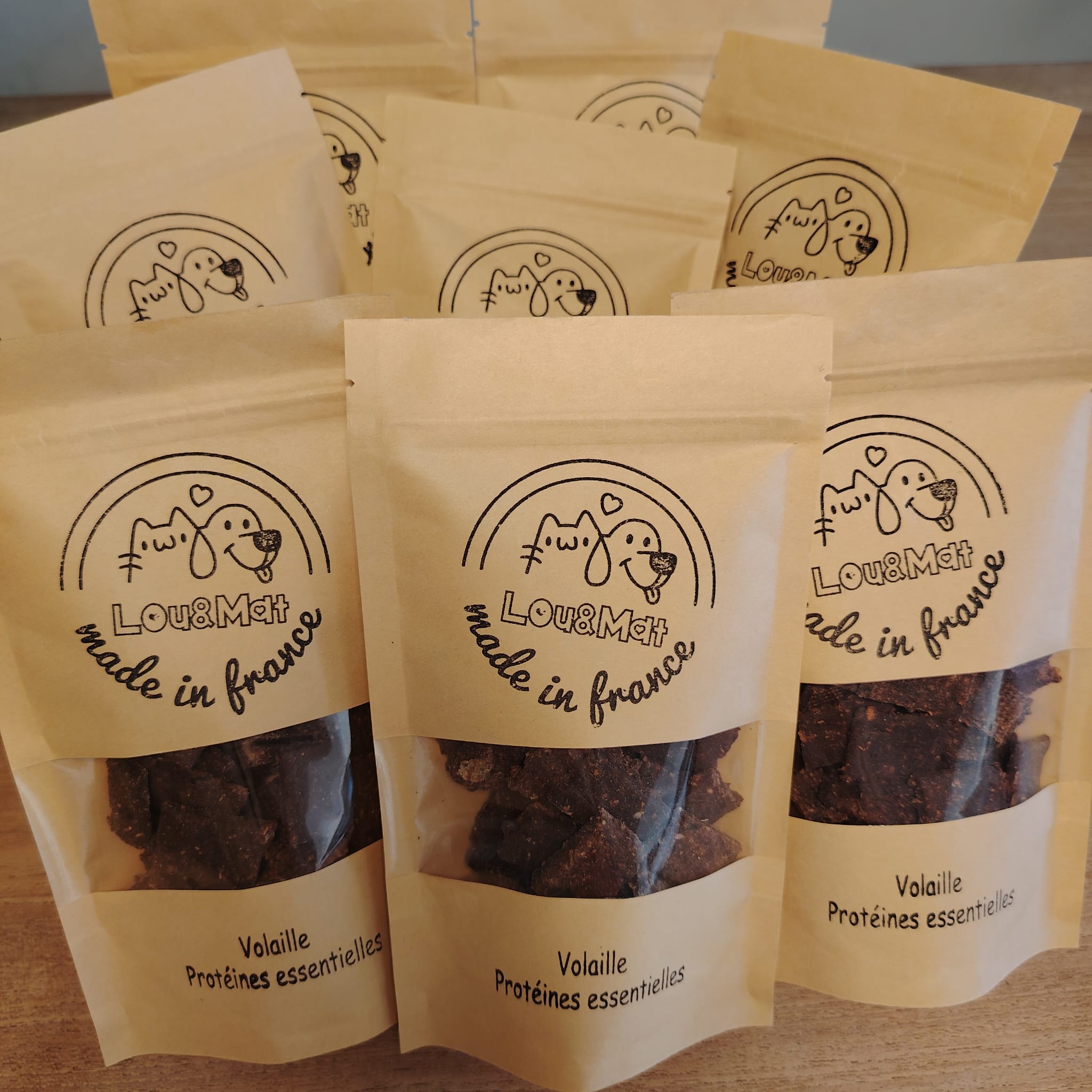 Biscuit au poulet, pour une énergie optimale